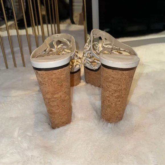 Jimmy Choo Women's Beige Sandals - Picture 3 of 4